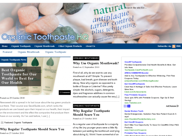 www.organictoothpastehq.com