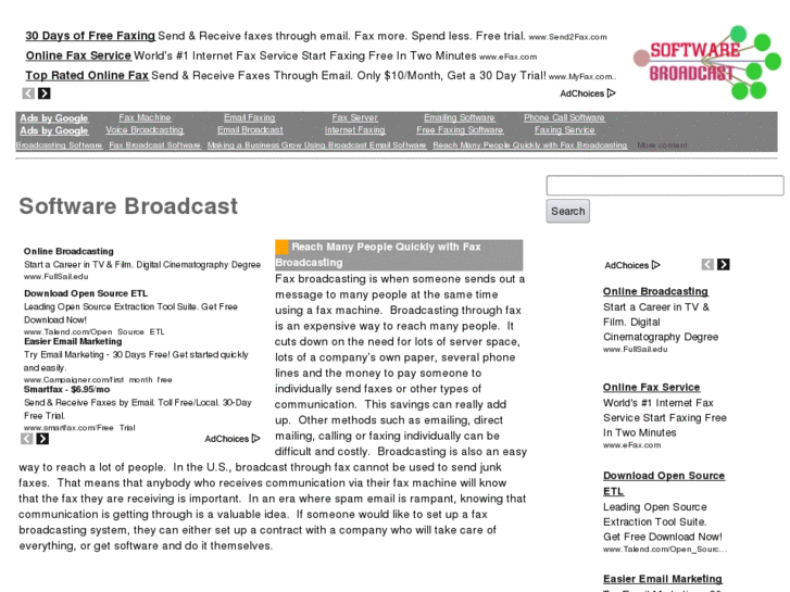 www.softwarebroadcast.com