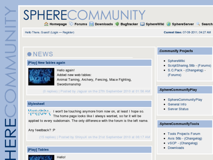 www.spherecommunity.net