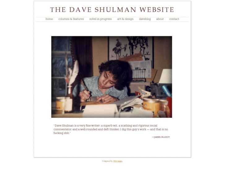 www.thedaveshulmanwebsite.com