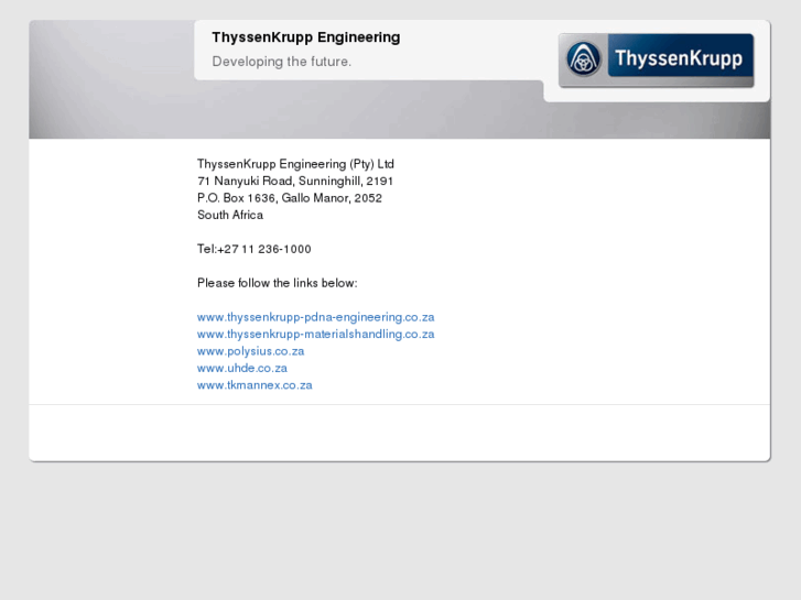 www.thyssenkrupp-engineering.co.za