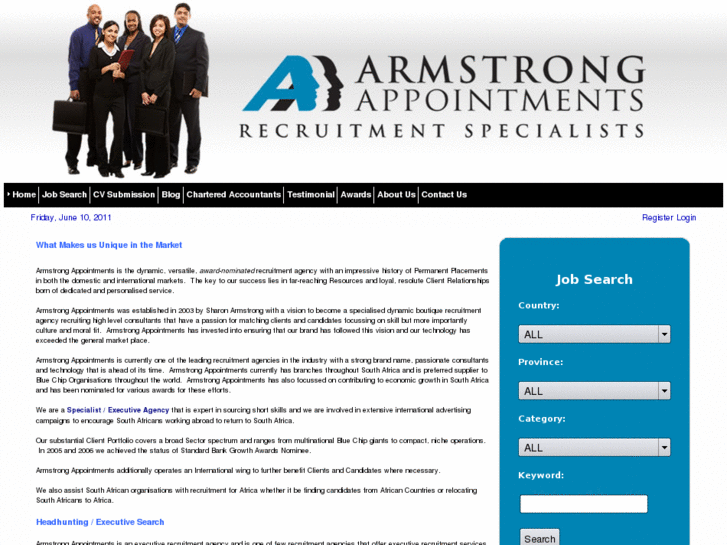 www.armstrongappointments.com