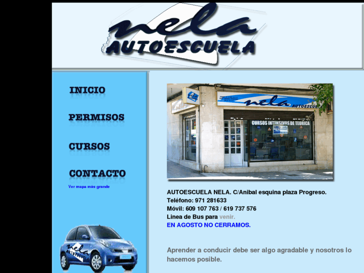 www.autoescuelanela.com