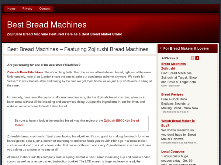 www.bestbreadmachines.net