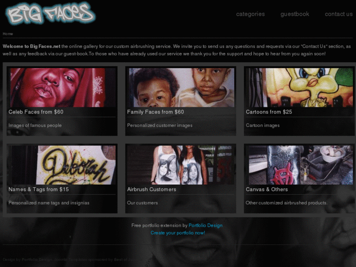 www.bigfaces.net