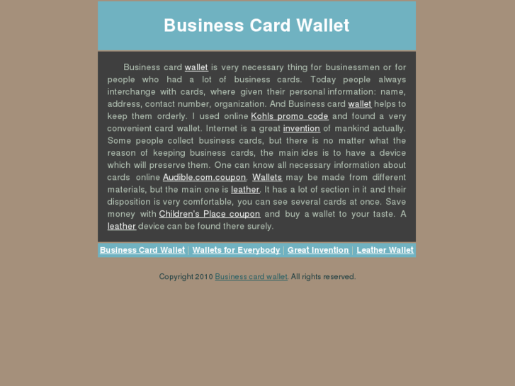 www.business-card-wallet.com