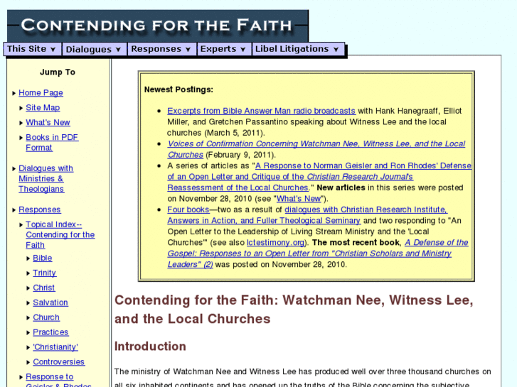 www.contendingforthefaith.com