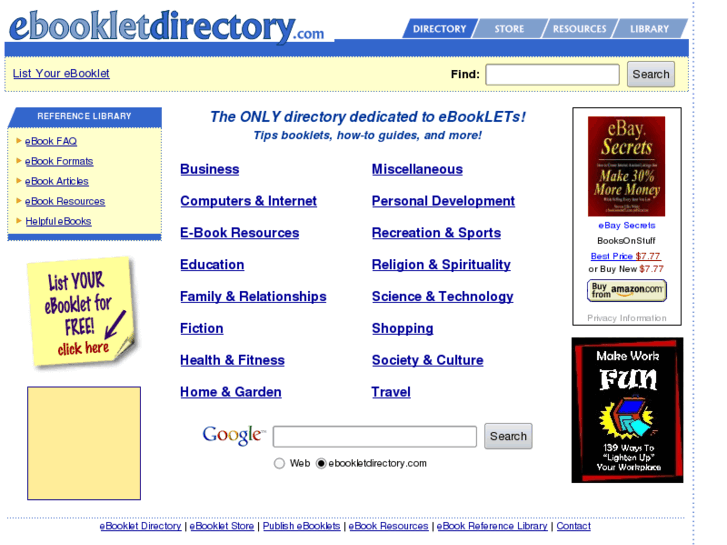 www.ebookletdirectory.com