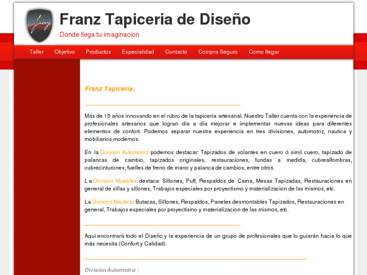 www.franztapiceria.com