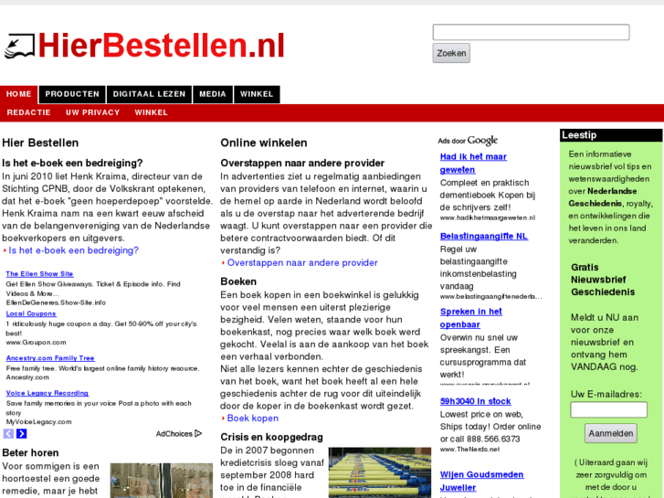 www.hierbestellen.nl