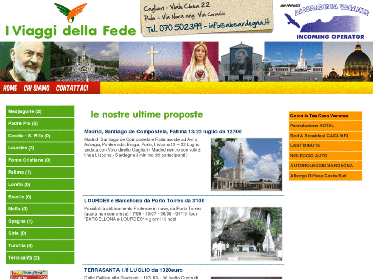 www.iviaggidellafede.it