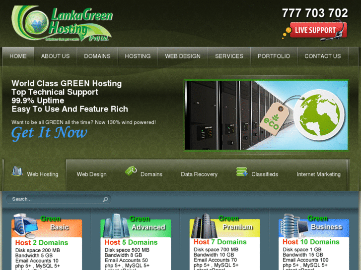 www.lankagreenhosting.com