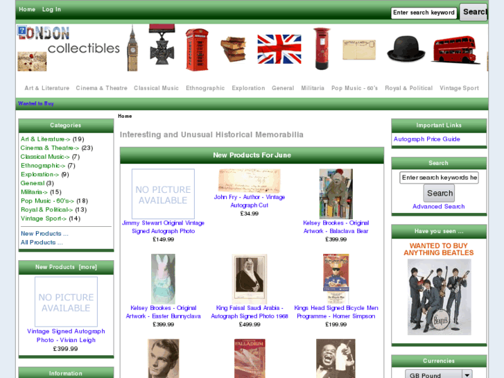 www.londoncollectibles.com