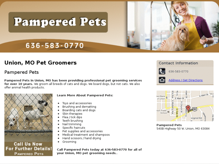 www.pamperedpetsgroomingandboarding.com