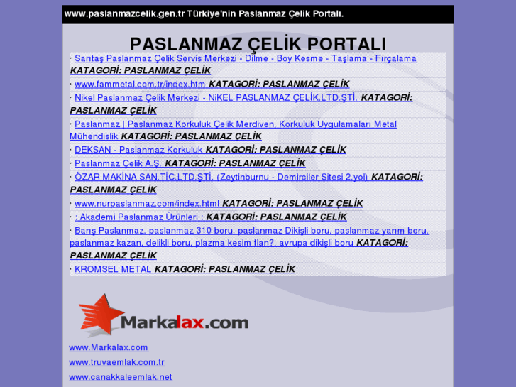 www.paslanmazcelik.gen.tr