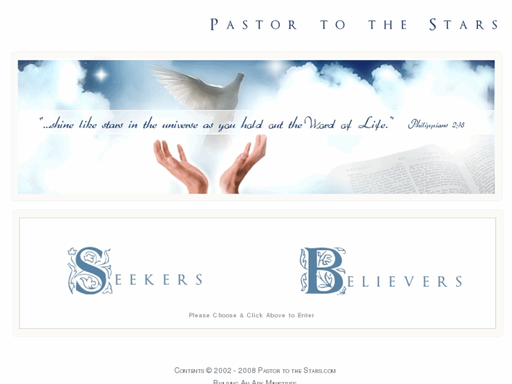 www.pastortothestars.com