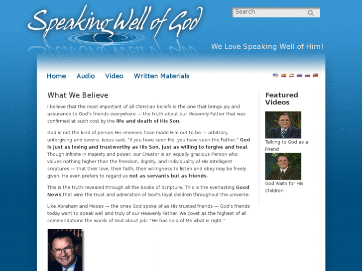 www.speakingwellofgod.com