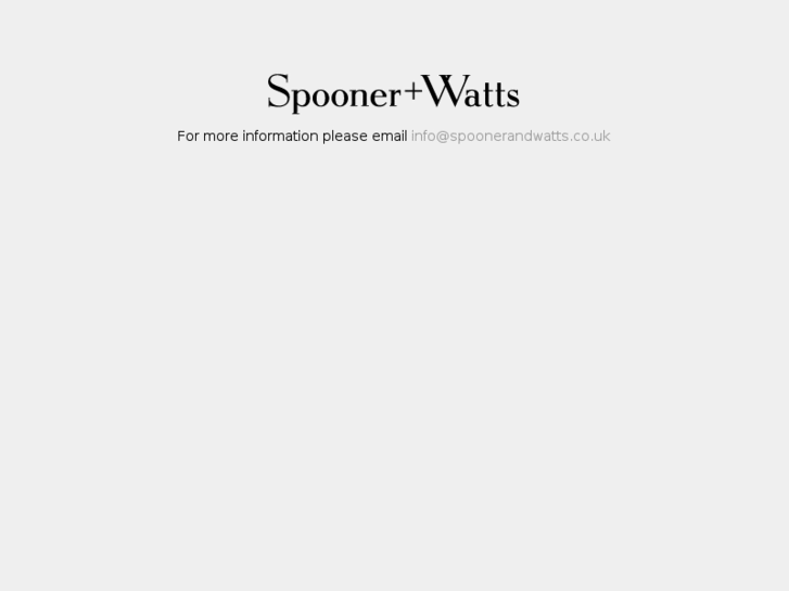 www.spoonerandwatts.com