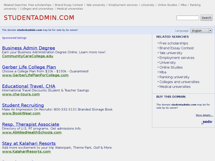 www.studentadmin.com