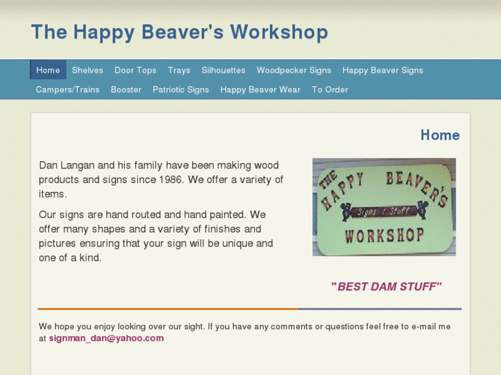 www.thehappybeaversworkshop.com