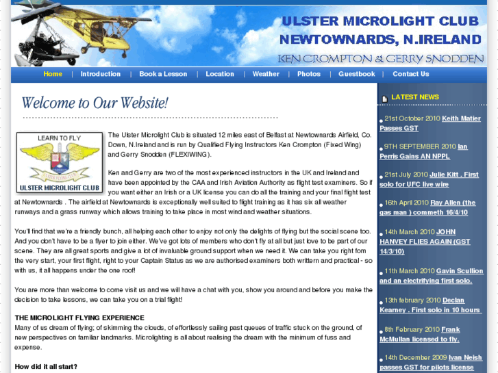 www.ulstermicrolightclub.com