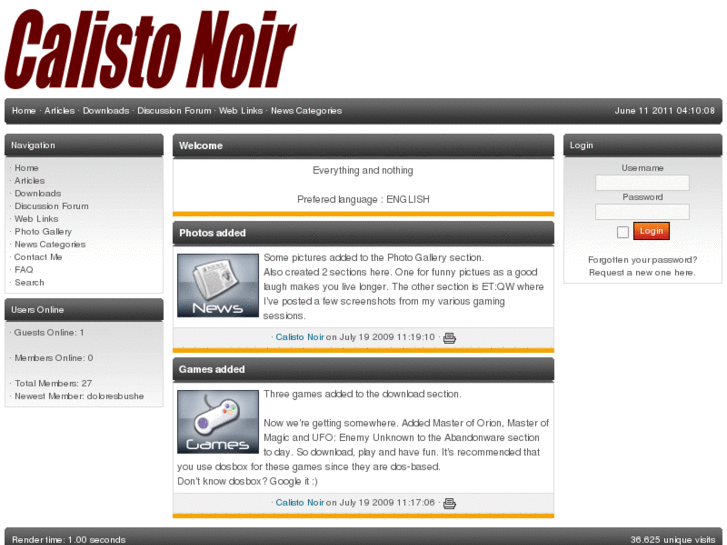 www.calisto-noir.com