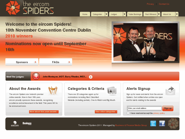 www.eircomspiders.ie