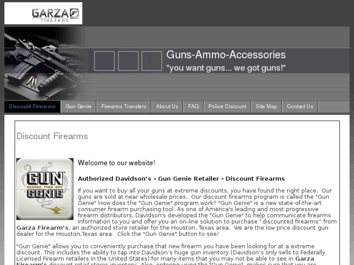 www.garzafirearms.com