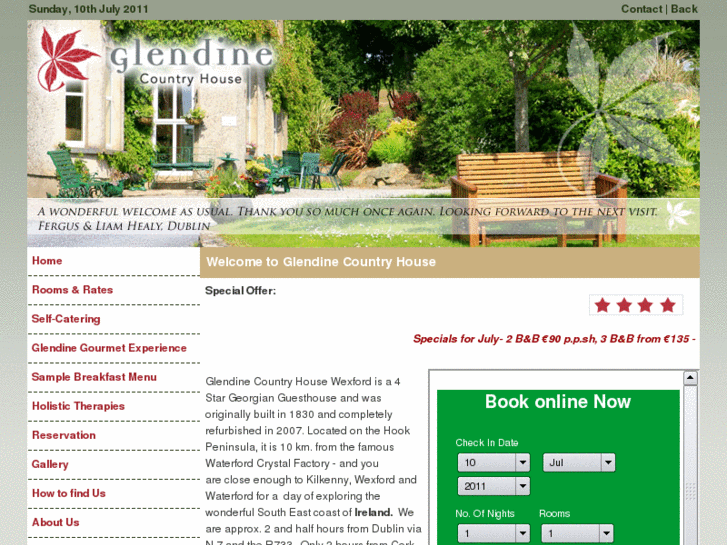 www.glendinehouse.com