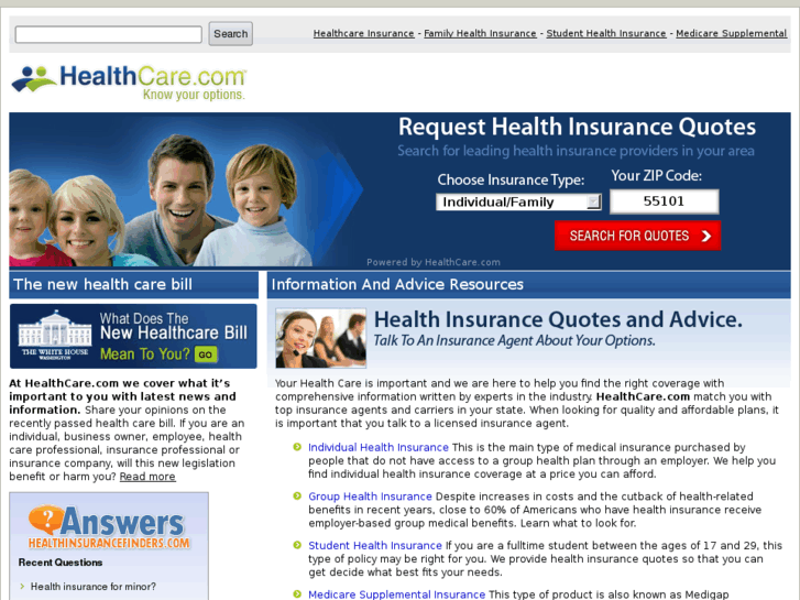 www.healthcare.com
