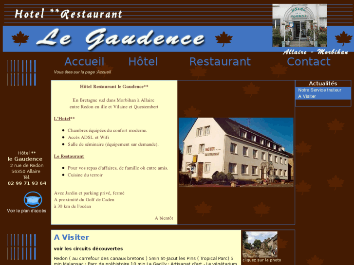 www.hotel-legaudence.com