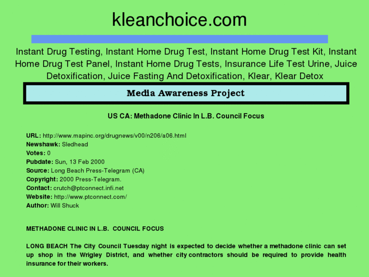 www.kleanchoice.com