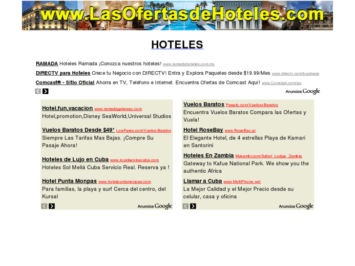 www.lasofertasdehoteles.com