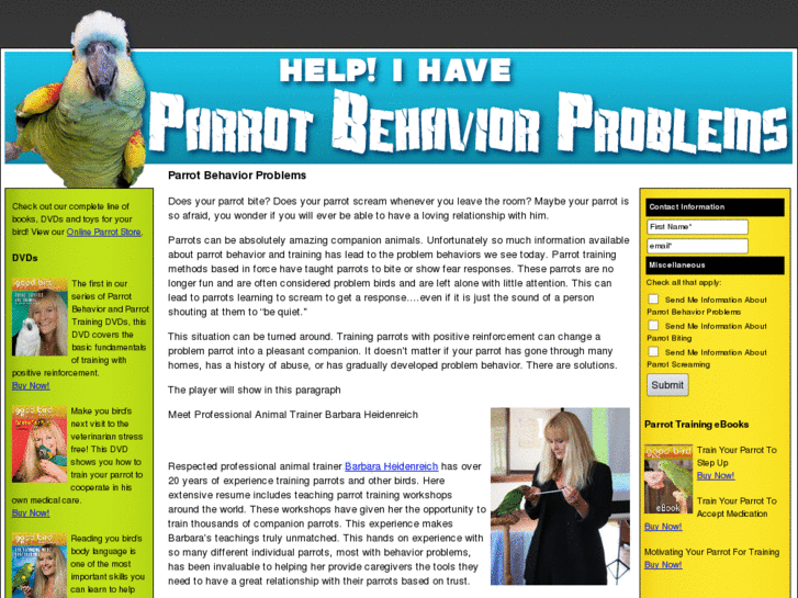 www.parrotbehaviorproblem.com