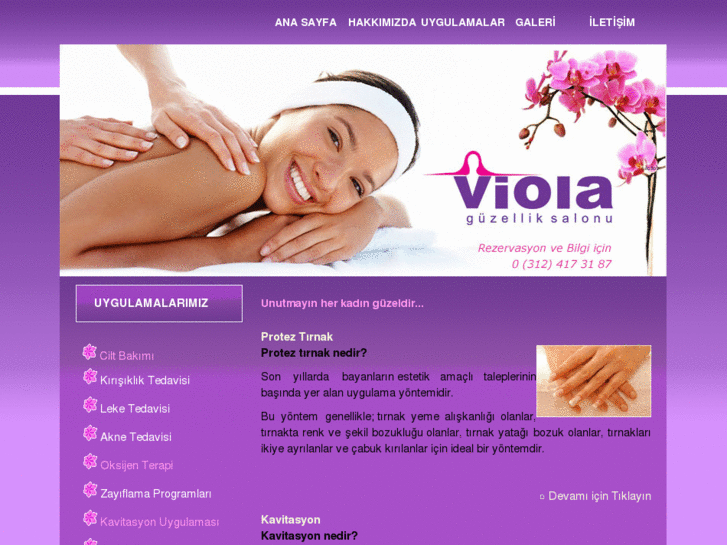 www.violaguzelliksalonu.com