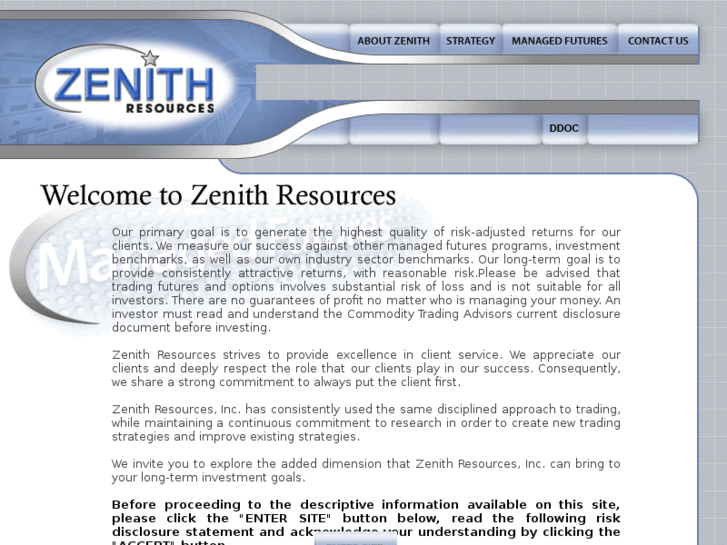 www.zenith-resources.com