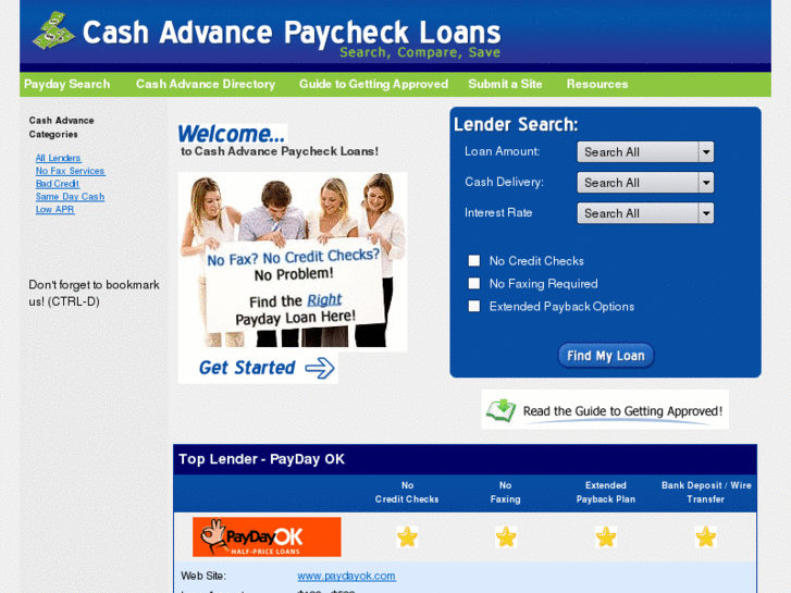 www.cash-advance-paycheck-loans.com