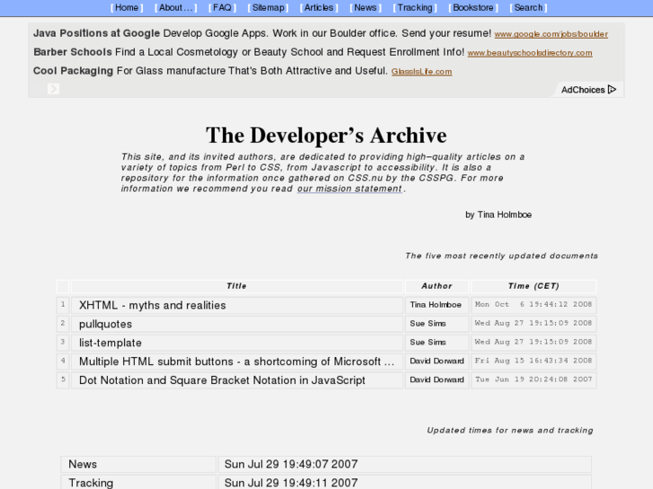 www.dev-archive.net