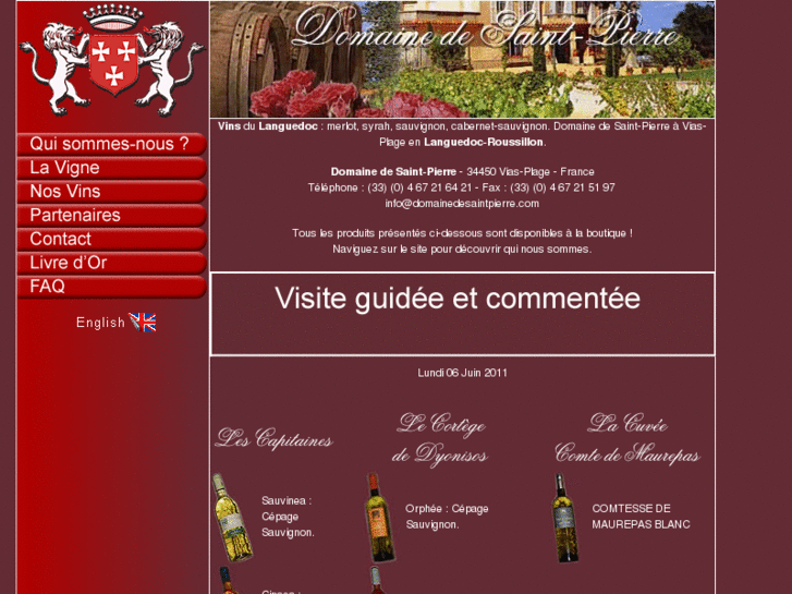 www.domainedesaintpierre.com