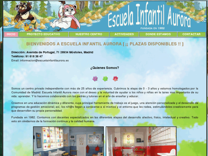 www.escuelainfantilaurora.es