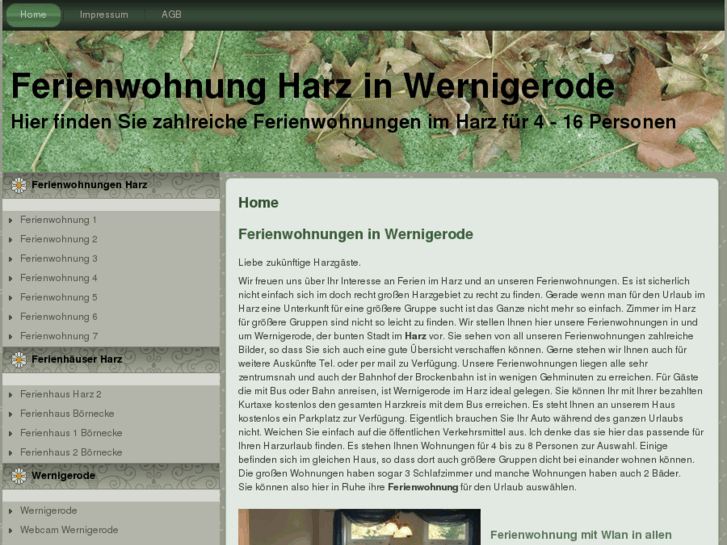 www.ferienwohnung-harz.de