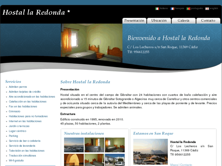 www.hostal-laredonda.com