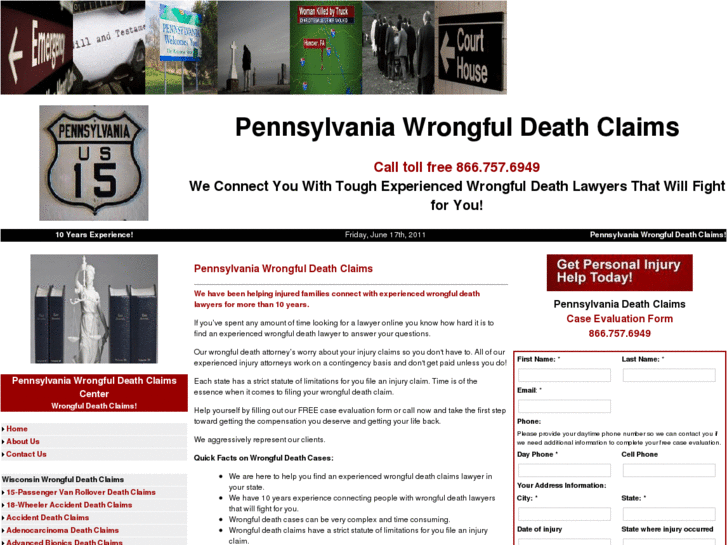 www.pennsylvaniawrongfuldeathclaims.com