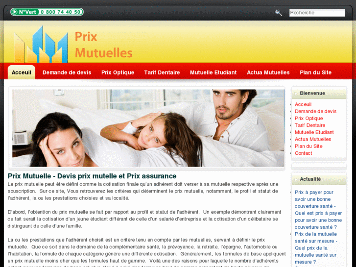 www.prixmutuelles.com