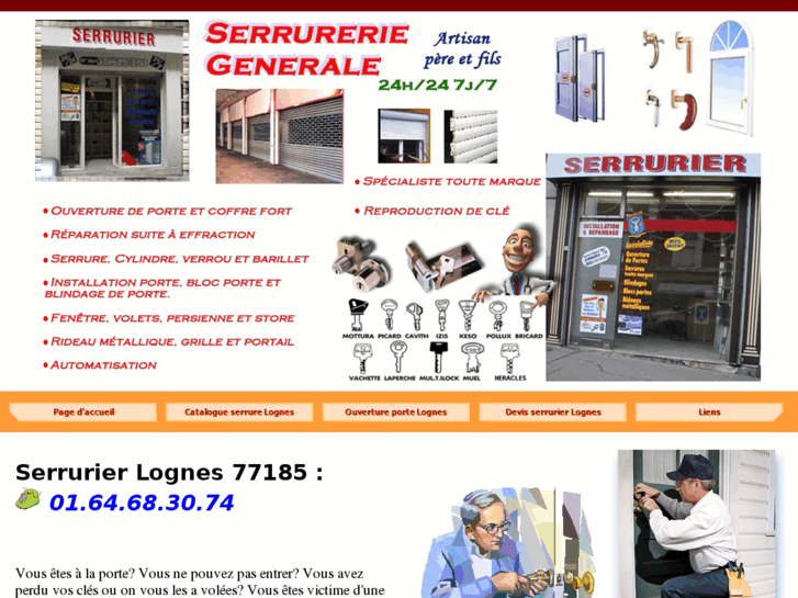 www.serrurierslognes.com