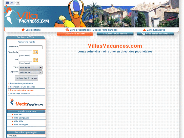 www.villasvacances.com