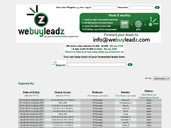 www.webuyleadz.com