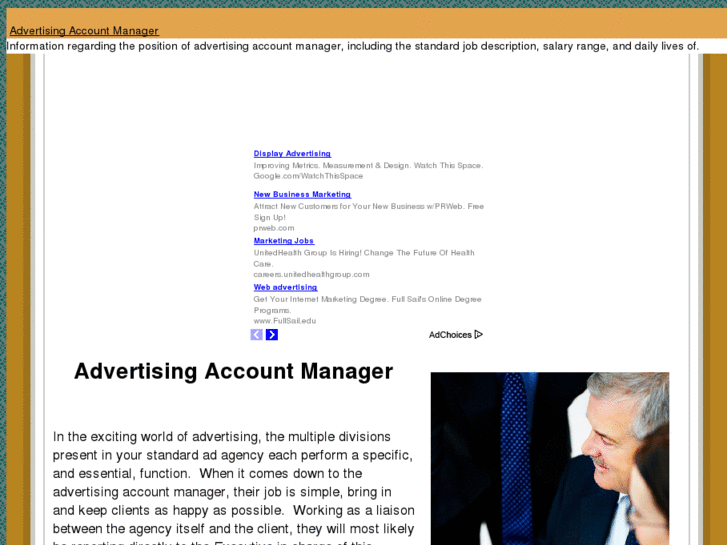 www.advertisingaccountmanager.com