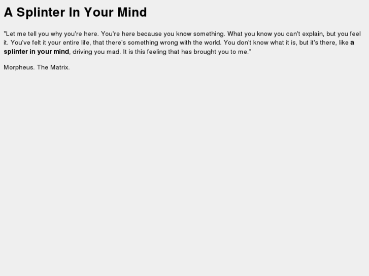 www.asplinterinyourmind.net