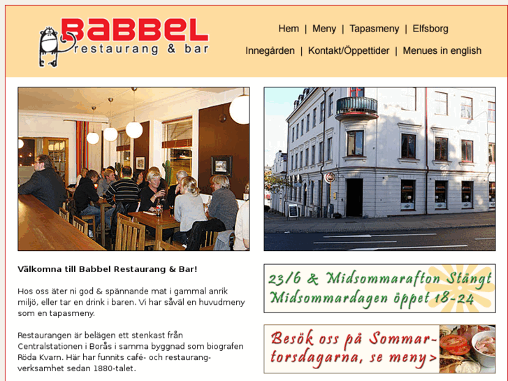 www.babbelrestaurang.com